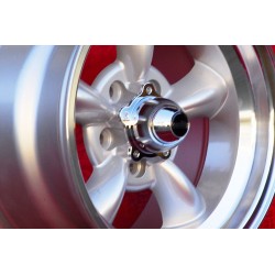 1 wheel Torq Thrust 8x15 5x114.3 Ford Mustang Falcon Fairlane Torino Thunderbird Galaxie LTD silver/diamond cut