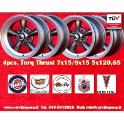 4 cerchi Torq Thrust 7x15 +...