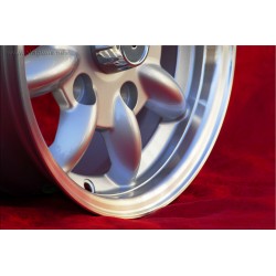 4 cerchi Minilite 5.5x13 + kit dadi KM8  SW19 10x1x34 60° 5x130 Honda NSU Honda S600 S800 NSU TT TTS 110 1200C Wankelspi