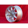 4 cerchi Minilite 5.5x13 + kit dadi KM8  SW19 10x1x34 60° 5x130 Honda NSU Honda S600 S800 NSU TT TTS 110 1200C Wankelspi