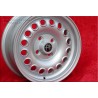 4 cerchi Campagnolo 6x15 4x108 Alfa Romeo Giulia 105 Berlina Coupe Spider GT GTA GTC silver