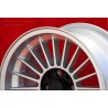 4 Felgen Alpina 7x15 4x100 BMW 1500 1600 1800 2000tii 1502 1602 1802 2002tii 3 E21 E30 silver/black