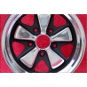 4 wheels Fuchs 7x15 + 9x15 5x130 Porsche 911 -1989 914-6 944 -1986 924 turbo-Carrera GT