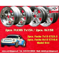 4 Felgen Fuchs 7x15 + 8x15...