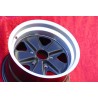 4 jantes Fuchs 9x15 + 11x15 5x130 Porsche 911 SC Carrera -1987