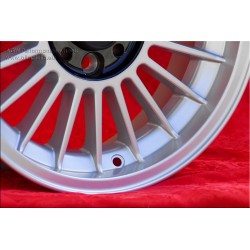 4 cerchi Alpina 6x15 + 7x15 4x100 BMW 1500 1600 1800 2000tii 1502 1602 1802 2002tii 3 E21 E30