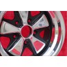 4 Felgen Fuchs 9x15 + 11x15 5x130 Porsche 911 SC Carrera -1987