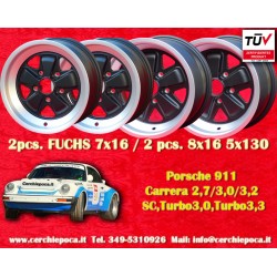 4 jantes Fuchs 7x16 + 8x16...