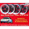 4 Felgen Fuchs 7x16 + 8x16 5x130 Porsche 911 -1989 914-6 944 -1986 turbo -1989