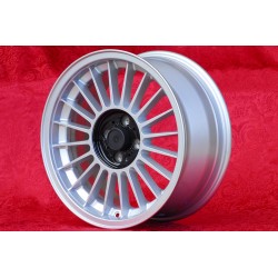 1 cerchio Alpina 7.5x17 4x100 BMW Serie 3 E30 E21 silver