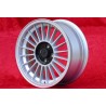 1 cerchio Alpina 7.5x17 4x100 BMW Serie 3 E30 E21 silver