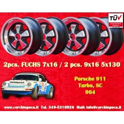 4 jantes Fuchs 7x16 + 9x16...