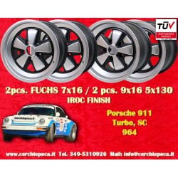 4 jantes Fuchs 7x16 + 9x16...