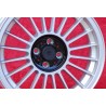 1 wheel Alpina 7.5x17 4x100 BMW Serie 3 E30 E21 silver