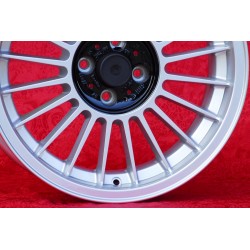 1 cerchio Alpina 7.5x17 4x100 BMW Serie 3 E30 E21 silver