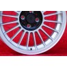 1 Felge Alpina 7.5x17 4x100 BMW Serie 3 E30 E21 silver