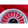 1 cerchio Alpina 7.5x17 4x100 BMW Serie 3 E30 E21 silver