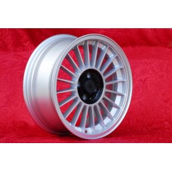 1 cerchio Alpina 7.5x17 4x100 BMW Serie 3 E30 E21 silver