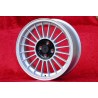 1 cerchio Alpina 7.5x17 4x100 BMW Serie 3 E30 E21 silver