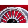 1 cerchio Alpina 7.5x17 4x100 BMW Serie 3 E30 E21 silver