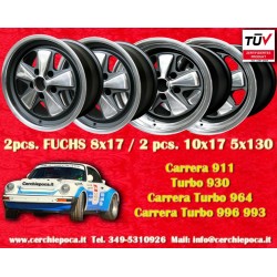 4 cerchi Fuchs 8x17 + 10x17...