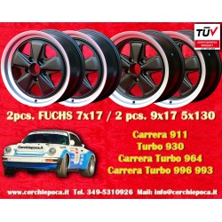 4 cerchi Fuchs 7x17 + 9x17...