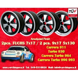 4 cerchi Fuchs 7x17 + 9x17...