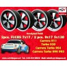 4 cerchi Fuchs 7x17 + 9x17 5x130 Porsche 911 -1989 914-6 944 -1986 turbo -1989