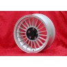 1 wheel Alpina 8x17 5x120 BMW M3 E30 serie 5 E12 E28 E34 serie 6 E24 serie 7 E23 E32 silver/black