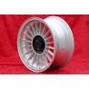 1 wheel Alpina 8x17 5x120 BMW M3 E30 serie 5 E12 E28 E34 serie 6 E24 serie 7 E23 E32 silver/black