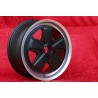 4 jantes Fuchs 7.5x17 + 9x17 5x130 Porsche 944 1987- 944S 944S2 968 928 964 993 996 Boxster 986