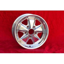 4 jantes Fuchs 7.5x17 + 9x17 5x130 Porsche 944 1987- 944S 944S2 968 928 964 993 996 Boxster 986