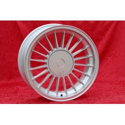 1 wheel Alpina 8x17 5x120 BMW M3 E30 serie 5 E12 E28 E34 serie 6 E24 serie 7 E23 E32 silver/black