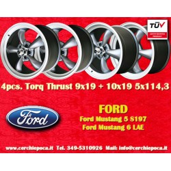 4 jantes Torq Thrust 9x19 +...