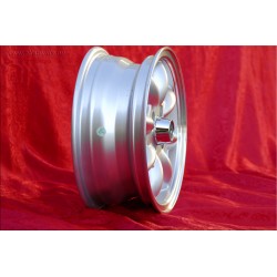 1 cerchio Minilite 5.5x13 4x114.3 Datsun Austin Toyota 120 140 160 180 Toyota Corolla Starlet Carina Austin 1100 1300 13