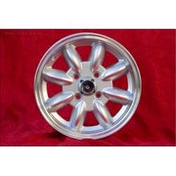 1 jante Minilite 5.5x13 4x114.3 Datsun Austin Toyota 120 140 160 180 Toyota Corolla Starlet Carina Austin 1100 1300 1300