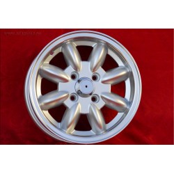 1 cerchio Minilite 5.5x13 4x114.3 Datsun Austin Toyota 120 140 160 180 Toyota Corolla Starlet Carina Austin 1100 1300 13