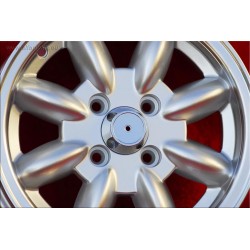 1 wheel Minilite 5.5x13 4x114.3 Datsun Austin Toyota 120 140 160 180 Toyota Corolla Starlet Carina Austin 1100 1300 1300