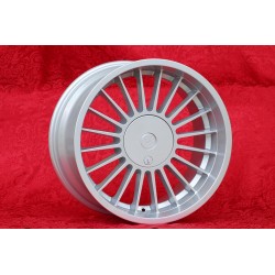 1 cerchio Alpina 9x18 5x120 BMW serie 5 E34 serie 6 E24 serie 7 E23 E32 8 E31 silver