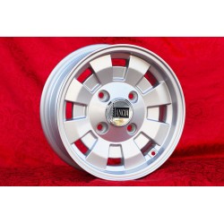 1 cerchio Cromodora CD28 6x14 4x130 Lancia Fulvia 2000 silver