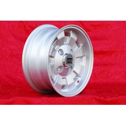 1 cerchio Cromodora CD28 6x14 4x130 Lancia Fulvia 2000 silver