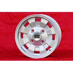 1 cerchio Cromodora CD28 6x14 4x130 Lancia Fulvia 2000 silver