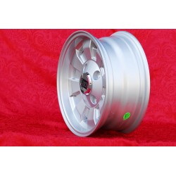 1 cerchio Cromodora CD28 6x14 4x130 Lancia Fulvia 2000 silver