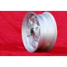 1 Felge Cromodora CD28 6x14 4x130 Lancia Fulvia 2000 silver