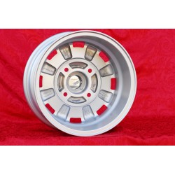 1 cerchio Cromodora CD28 6x14 4x130 Lancia Fulvia 2000 silver