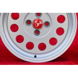 4 pcs. jantes Fiat Ronal 7x15 ET25 4x98 silver 124 SPORT COUPE SPIDER Pininfarina 500 ABARTH PANDA PUNTO