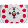 4 pcs. jantes Fiat Ronal 7x15 ET25 4x98 silver 124 SPORT COUPE SPIDER Pininfarina 500 ABARTH PANDA PUNTO