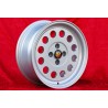 4 pcs. jantes Fiat Ronal 7x15 ET25 4x98 silver 124 SPORT COUPE SPIDER Pininfarina 500 ABARTH PANDA PUNTO