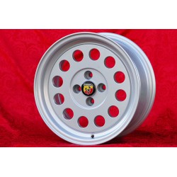 4 pz. cerchi Fiat Ronal 7x15 ET25 4x98 silver 124 SPORT COUPE SPIDER Pininfarina 500 ABARTH PANDA PUNTO