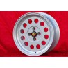 4 pcs. jantes Fiat Ronal 7x15 ET25 4x98 silver 124 SPORT COUPE SPIDER Pininfarina 500 ABARTH PANDA PUNTO